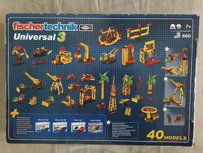 Stavebnice Fischer technik Universal 3 - až 40 modelů - 6