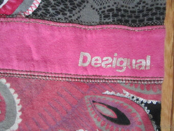 Šaty zn. Desigual, originál, vel. XS/S, 100% bavlna - 6