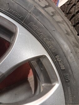 Alu Mercedes Benz GLC 18" zimní 235/60 103W - 6