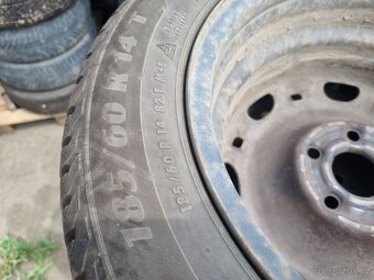 185/60 R14 - 5x100 - Škoda Fabia (celoeoční pneu) - 6