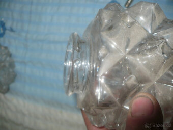 stropnice -skleněné 7 ks/lustr - 6