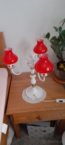 Retro stolní lampa Drukov  Brno - 6