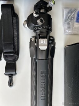 Karbonový stativ Benro Tortoise 34CLV - 6