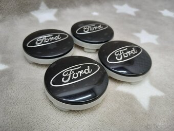 Středové krytky Ford, 54x52mm Černá - 6