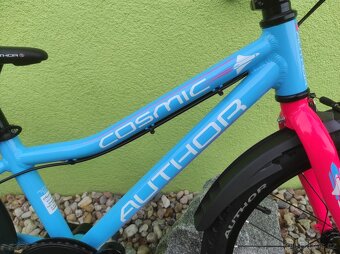 Značkové kolo Author Cosmic 20" (modrá/růžová) - 6
