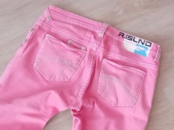 HEZKÉ 3/4 KRAŤASY S KAMÍNKY - vel.38 / zn.SKINNY - 6
