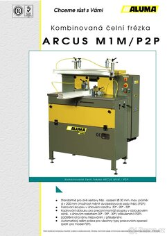 Profilovací frézka ARCUC : ARCUS P2P na Hliníková okna - 6
