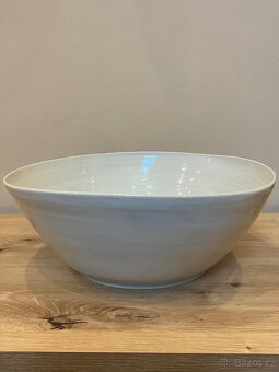 Ručně točená porcelánová mísa a váza Jany Molovčákové-Marešo - 6