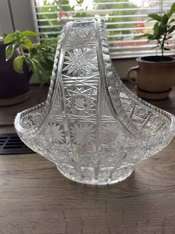 Sada broušeného skla - HAND CUT LEAD CRYSTAL - Czechoslovak - 6