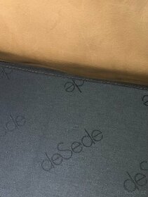 DE SEDE model DS 66 - dvoumístná kožená sofa + křeslo - 6