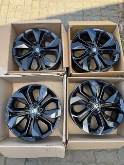 ORIGINÁL Alu RENAULT Erbé R18, 5x114.3 - TOP STAV - 6