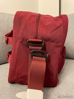 Prodám batoh značky Fjällräven Kanken Weekender Ox Red - 6