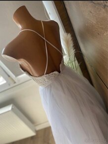 BOHO svatební šaty - 6