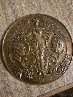 FRANTIŠEK JOSEF VELKÁ MEDAILE RAKOUSKO UHERSKO - 6