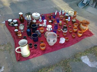 Broušené sklo + keramika - 6