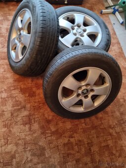 Alu kola + letní pneu - 6