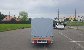 Nový přívěsný vozík 750kg s plachtou - dovoz po celé ČR - 6