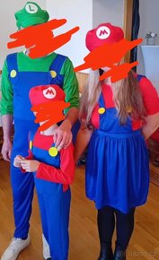 Dámský kostým Mario, velikost M - 6
