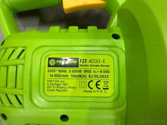 Zahradní vysavač Fieldmann FZF 4030-E (zánovní) - 6