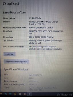 HP ProBook 430 G3, včetně adaptéru a brašny. - 6