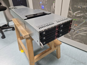 4U Supermicro FatTwin F628R3-R72B+, 8x E5-2620, 256GB RAM - 6
