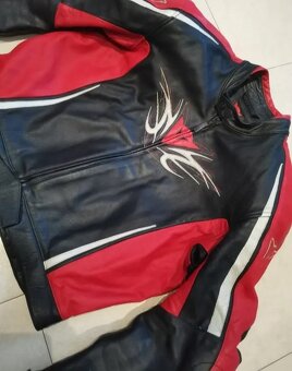Dainese Tattoo-Pánská kožená moto kombinéza, dvoudílná - 6