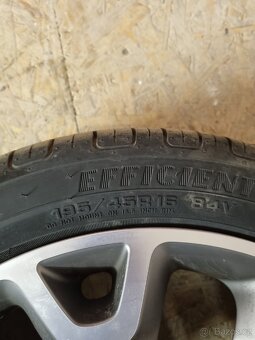 2ks originál NOVÁ alu kola 16" Fiat 500, Goodyear 195/45 R1 - 6