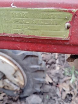 Podvozek malotraktoru bez motoru – vhodný na díly - 6
