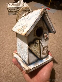 Ručně malovaná ptačí budka - 6