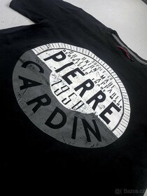 Černé tričko / triko Pierre Cardin - vel. XS - 6