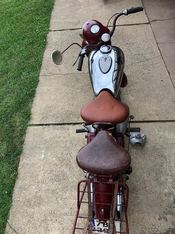 Ogar 350 typ 12, pérák 350 r.v. 1948 - výrobní číslo 132 - 6