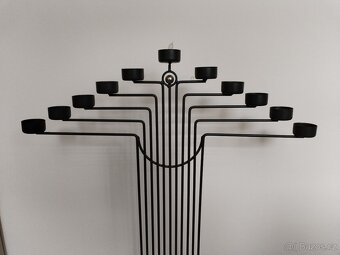 Originální kovový svícen 80 cm - 6