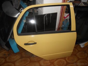 prodam dvere na skoda fabia 1 zluta - 6
