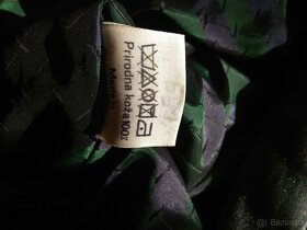 Dámský dlouhý kožený kabát - 6