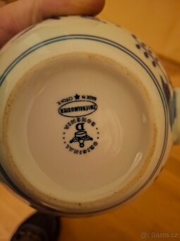 Original Bohemia ZWIEBELMUSTER porcelán - cibulák - 6
