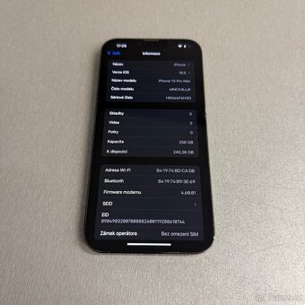 Zelený iPhone 13 Pro Max 256GB, pěkný stav, 12 měsíců záruka - 6