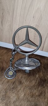 Mercedes-Benz originální masky chladiče + logo na chladič - 6