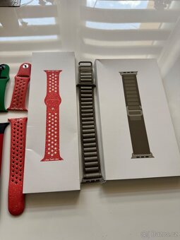 Apple Watch Ultra 2 Olive Alpine Loop- Small - 6