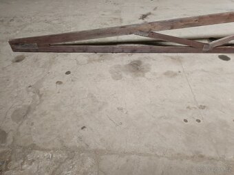 Dřevěné střešní pultové vazníky - 6