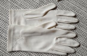 Retro vintage dámské rukavičky vel. S, 49 Kč za kus - 6