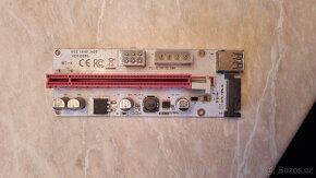 Prodávám PCIe risery pro připojení grafických karet - 6