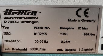 Centrifuga HETTICH - 6