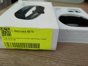 Prodám chytrý fitness náramek Honor BAND 5 - 6