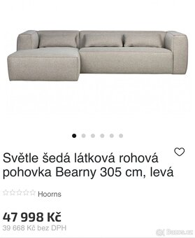 Rohová sedací souprava pohovka Bearny Wood - 6