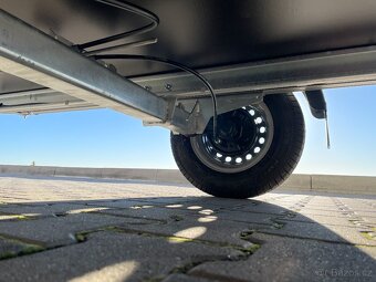 Nebržděný skříňový přívěs DEBON C255 UB, Composite, 750 kg - 6