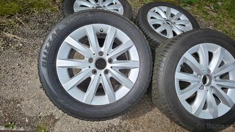 ALU kola Mercedes 5x112 + Continental 205 - 6