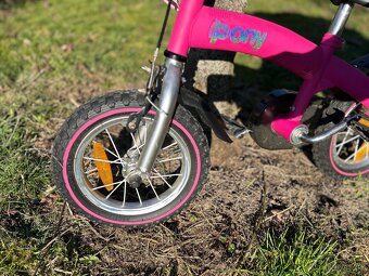 ROYALBABY Pony 2v1 Dětské odrážedlo a kolo 12" - 6