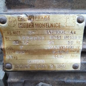 Asynchronní motor 2.2kW - 6