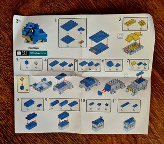 Stavebnice dinosaura  nová - 6