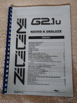 Predam multiefekt ZOOM G2.1u. - 6